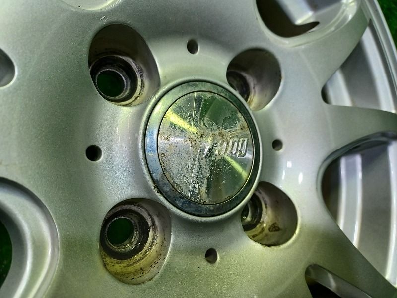 ファング ﾏｰﾁ ホイール アルミ シルバー 14インチ 5.5J 4穴 4本 100 45 FFCRYSTALESIA_COM