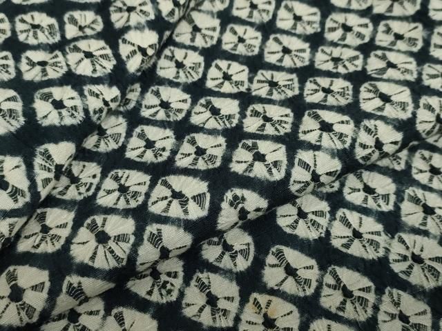 平和屋着物○上質な紬 蜘蛛絞り 正絹 逸品 DAAY5207ud - メルカリ