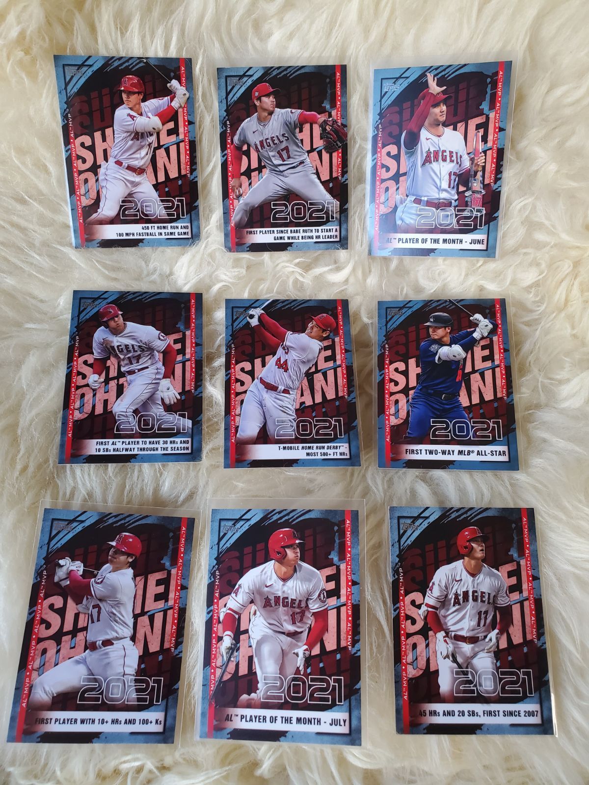 大谷翔平 topps series1 エンゼルス シリアル3枚セット トップス シリーズ1 2022 ベースボール メジャーリーグ カード
