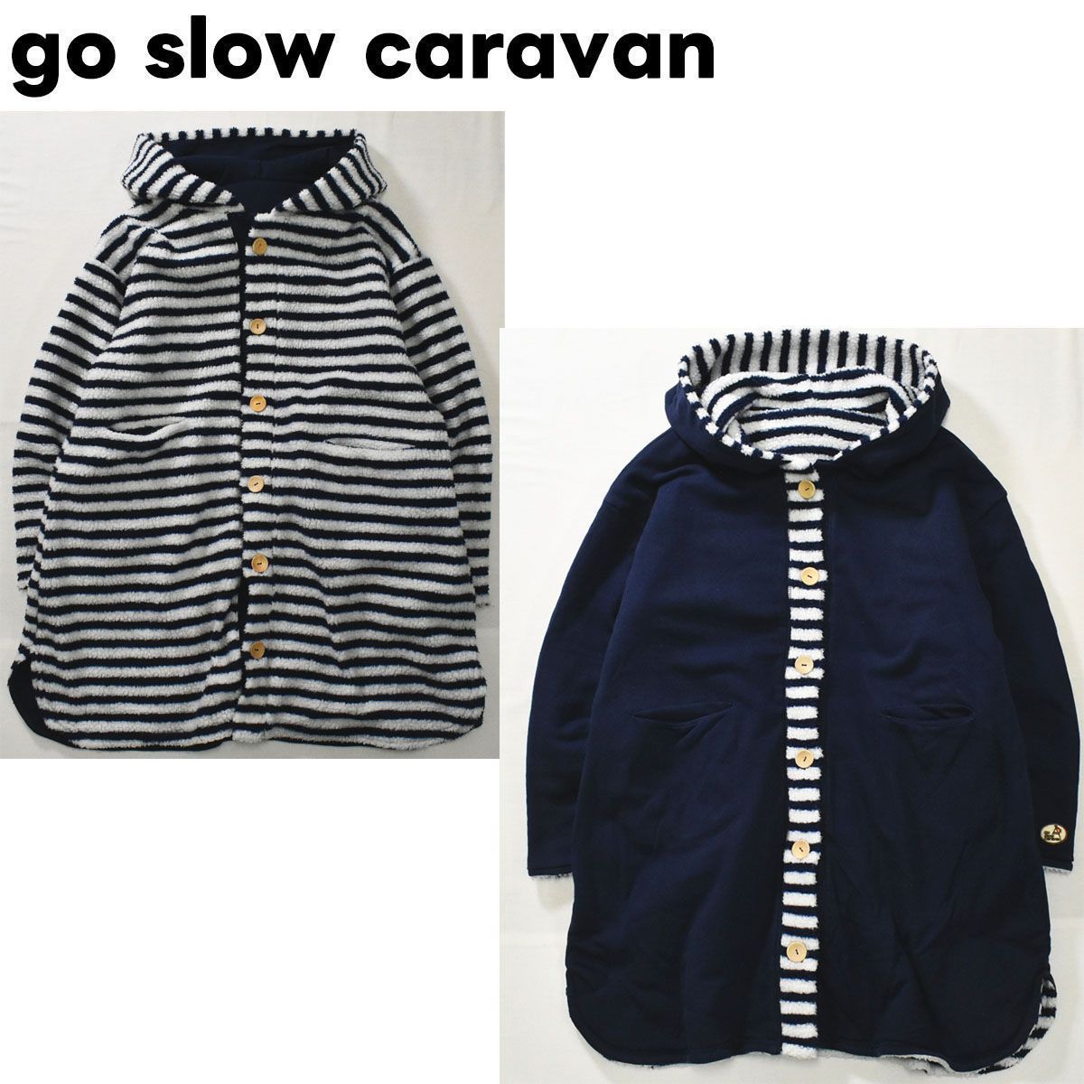 ゴースローキャラバン go slow caravan リバーシブル - ジャケット