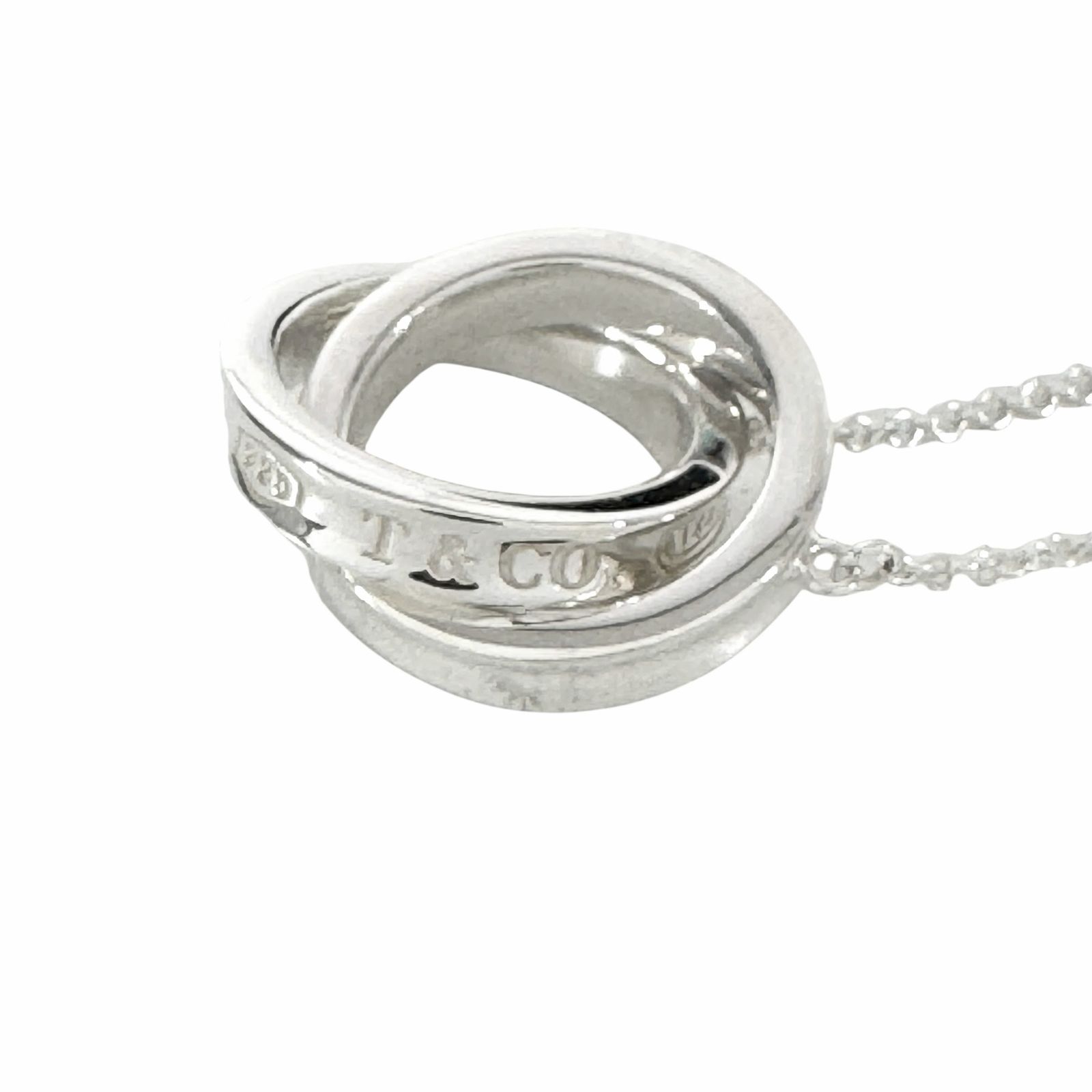 【新品仕上げ済み】ティファニー　インターロッキング　ネックレス ティファニー TIFFANY＆Co. ネックレス レディース ペンダント