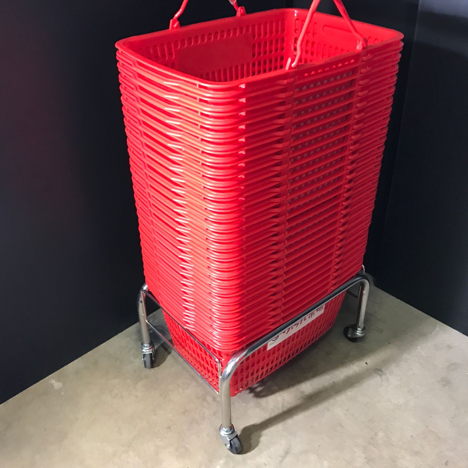 買い物かご カゴ置き台