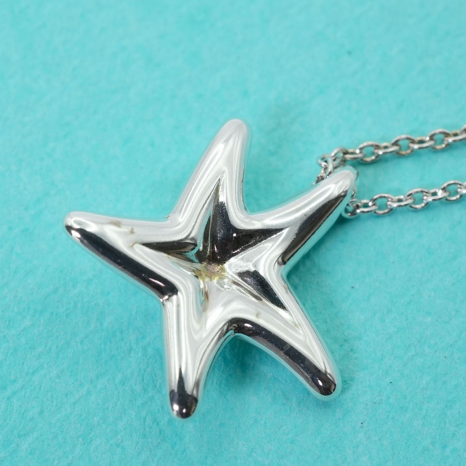 【美品】ティファニー フィッシュモチーフ ネックレス シルバー925 美品】ティファニー フィッシュモチーフ ネックレス シルバー925 美品