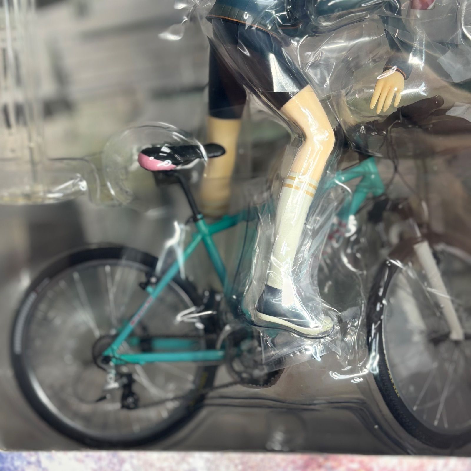 ★美品★ ALTER 阿万音鈴羽&マウンテンバイク シュタインズゲート 開封済 アルター シュタインズ・ゲート 1/8 阿万音鈴羽＆マウンテン