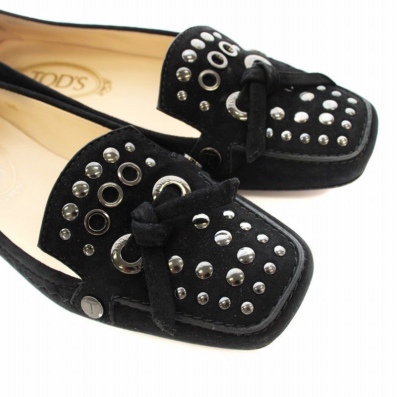 トッズ TOD'S ドライビングシューズ パンプス スクエアトゥ