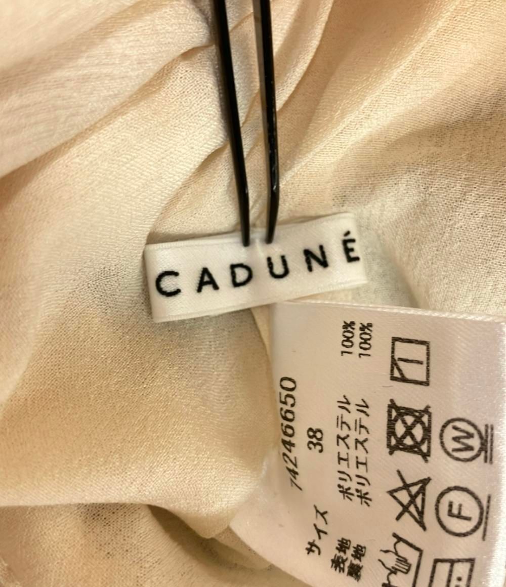 美品 カデュネ 半袖シアーバルーントップス レディース SIZE 38 (S) CADUNE 中古 美品 カデュネ CADUNE 半袖シアーバルーントップス レディース