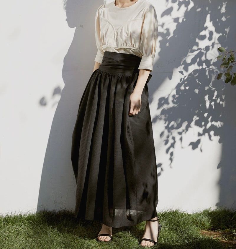 COEL コエル plaidpatternribbonskirt チェックリボンスカート 182206085 size38 レディース オールシーズン ゴーゴー古着マルイ草加店681