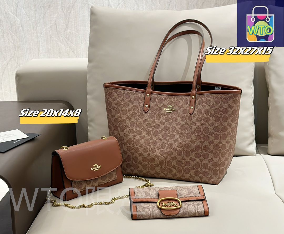 今日特価】Coach コーチ 組み合わせパック 三つの割引価格-WTO2