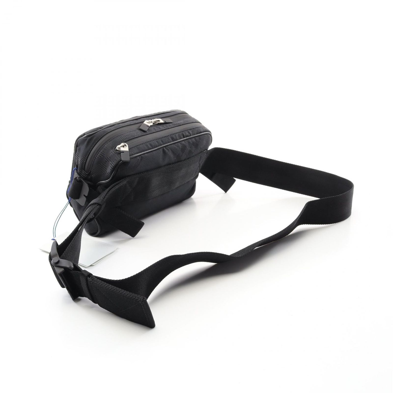バーバリー BURBERRY ウエストバッグ ボディバッグ ML BELT BAG 8083446 ブラック ナイロン クロスボディバッグ ユニセックス