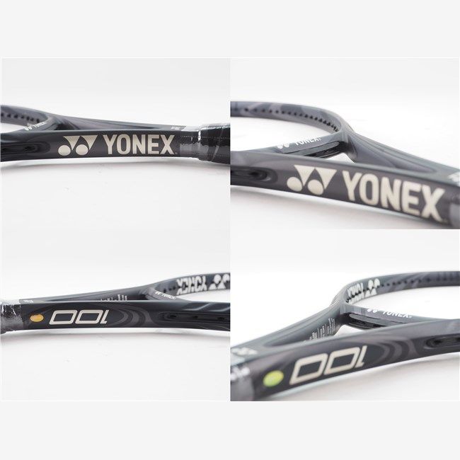YONEX - 中古 テニスラケット ヨネックス ブイコア 100 2019年モデル【トップバンパー割れ有り】 (G2)YONEX VCORE 100 2019 中古】ヨネックス ブイコア 100 2019年モデル【一部グロメット