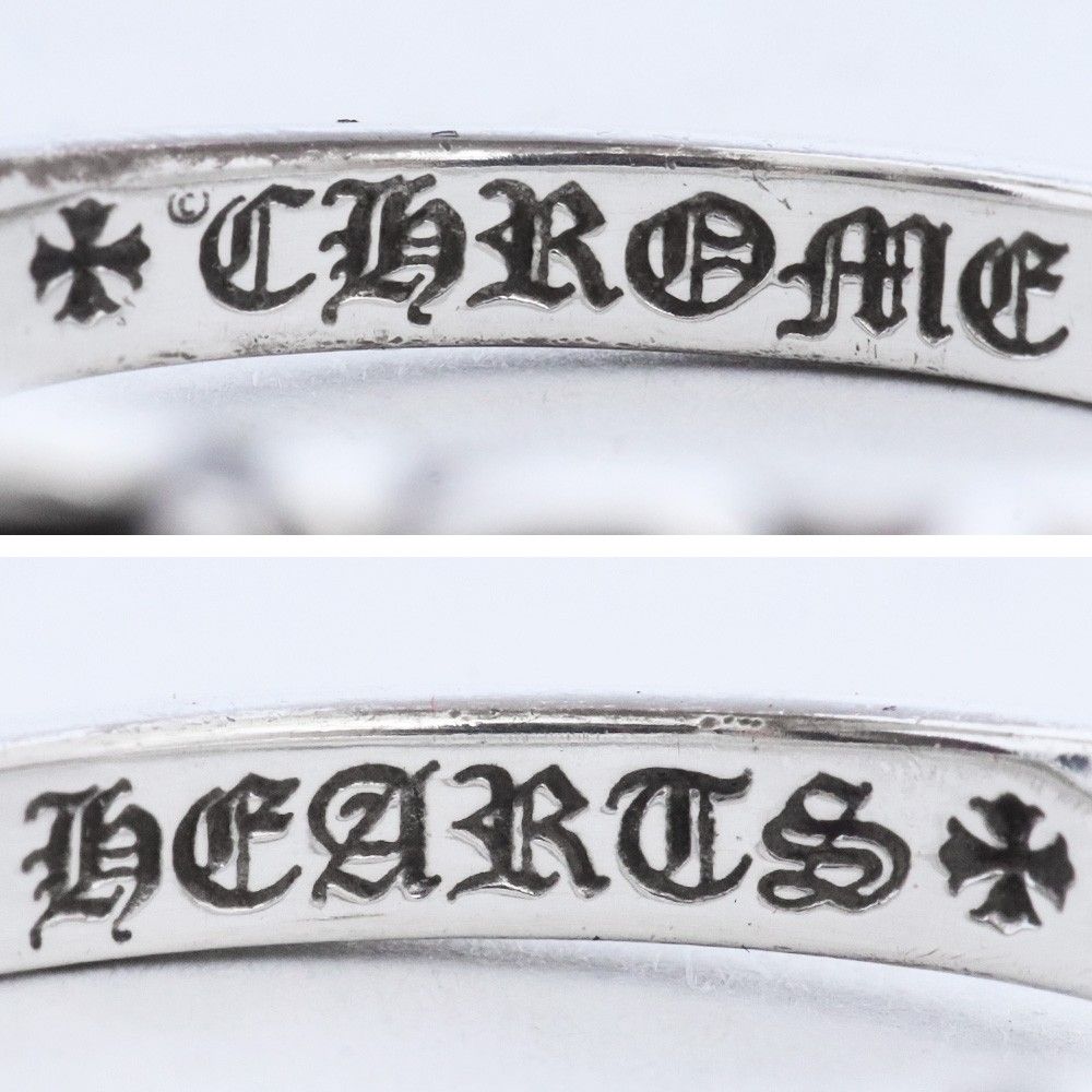 14号 CHROME HEARTS ベビークラシックフローラルクロスリング - メルカリ