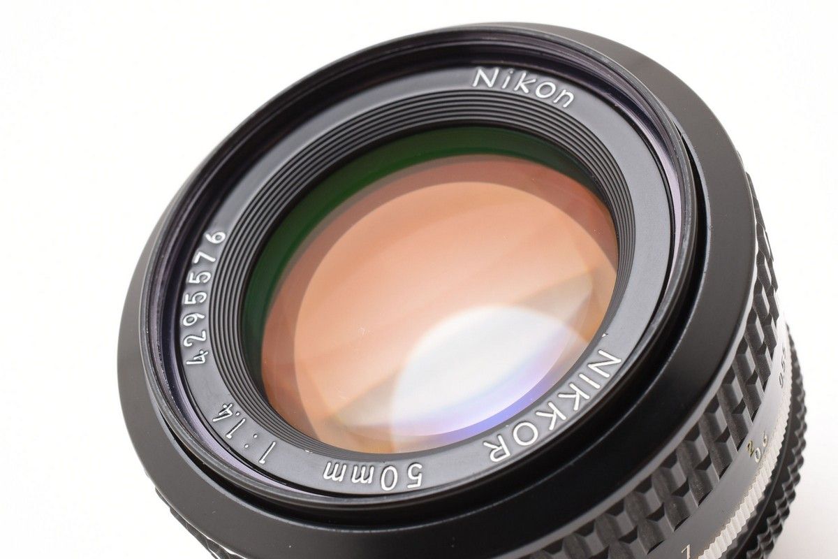 良品】Nikon NIKKOR 50mm 1:1.4 Ai 単焦点レンズ ファッション ニコン