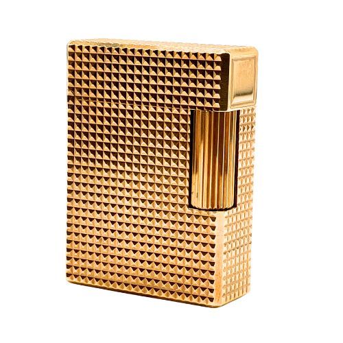 Dupont デュポン ライター メタル メタル ダイヤモンドヘッド ゴールド ゴールド