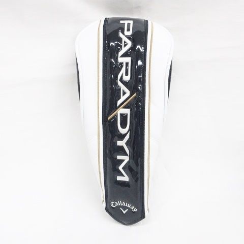 キャロウェイ CALLAWAY パラダイム PARADYM ゴルフ ヘッドカバー ドライバー用 DR ロゴ 刺しゅう ホワイト ネイビー 白 紺