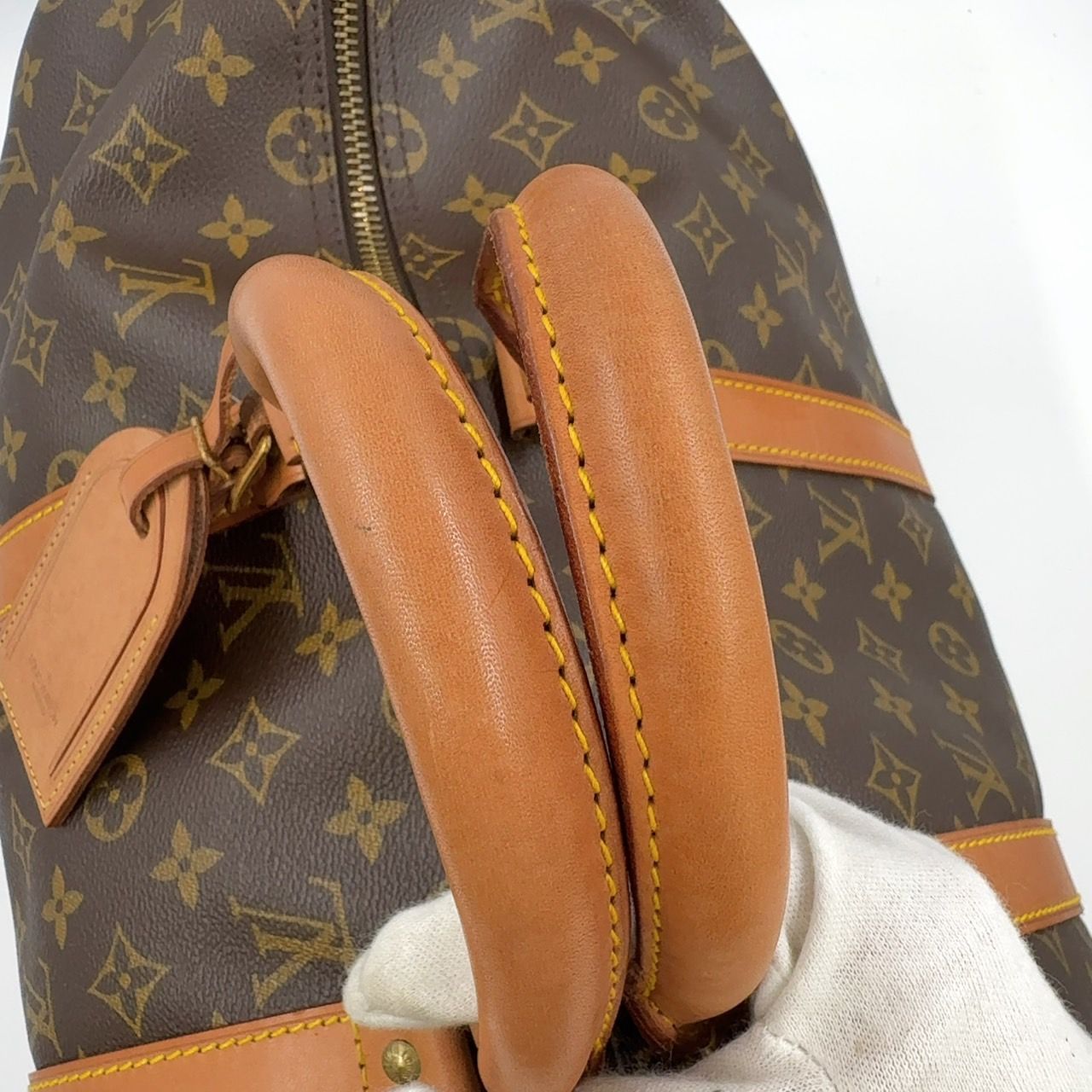 ルイヴィトン ボストンバッグ モノグラム キーポルバンドリエール50 M41416 FC899 美品 ルイ・ヴィトン モノグラム ボストンバッグ キーポル バンド