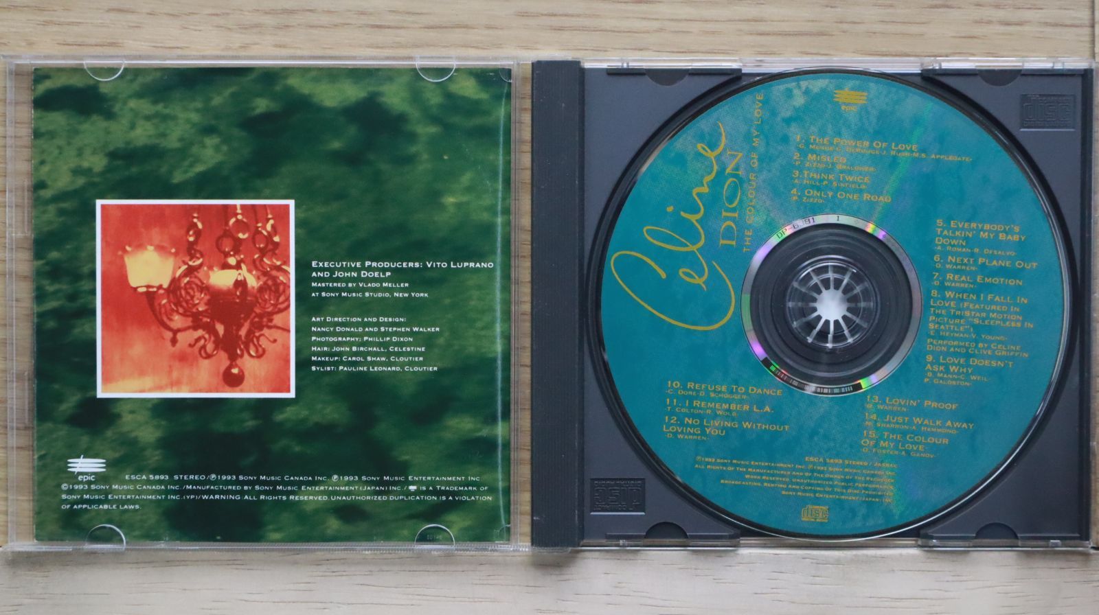 国内盤CD☆セリーヌ・ディオン/Celine Dion□ ラヴ