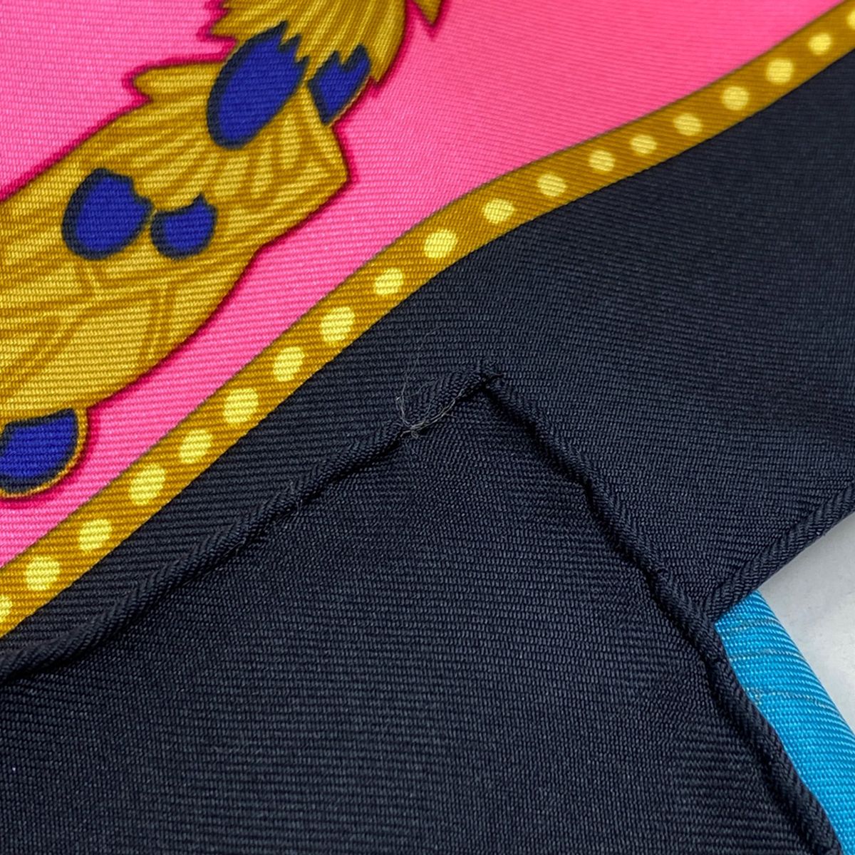 エルメススカーフ カレ90/柄名:水辺の休戦 エルメススカーフ カレ90/柄名:水辺の休戦 エルメススカーフ カレ90/柄