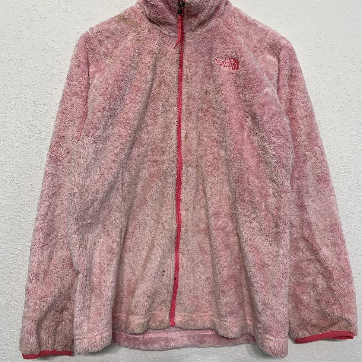 THE NORTH FACE フリース ジャケット L ピンク ザノースフェイス キッズ アウトドア 古着卸 アメリカ仕入 a505-5263