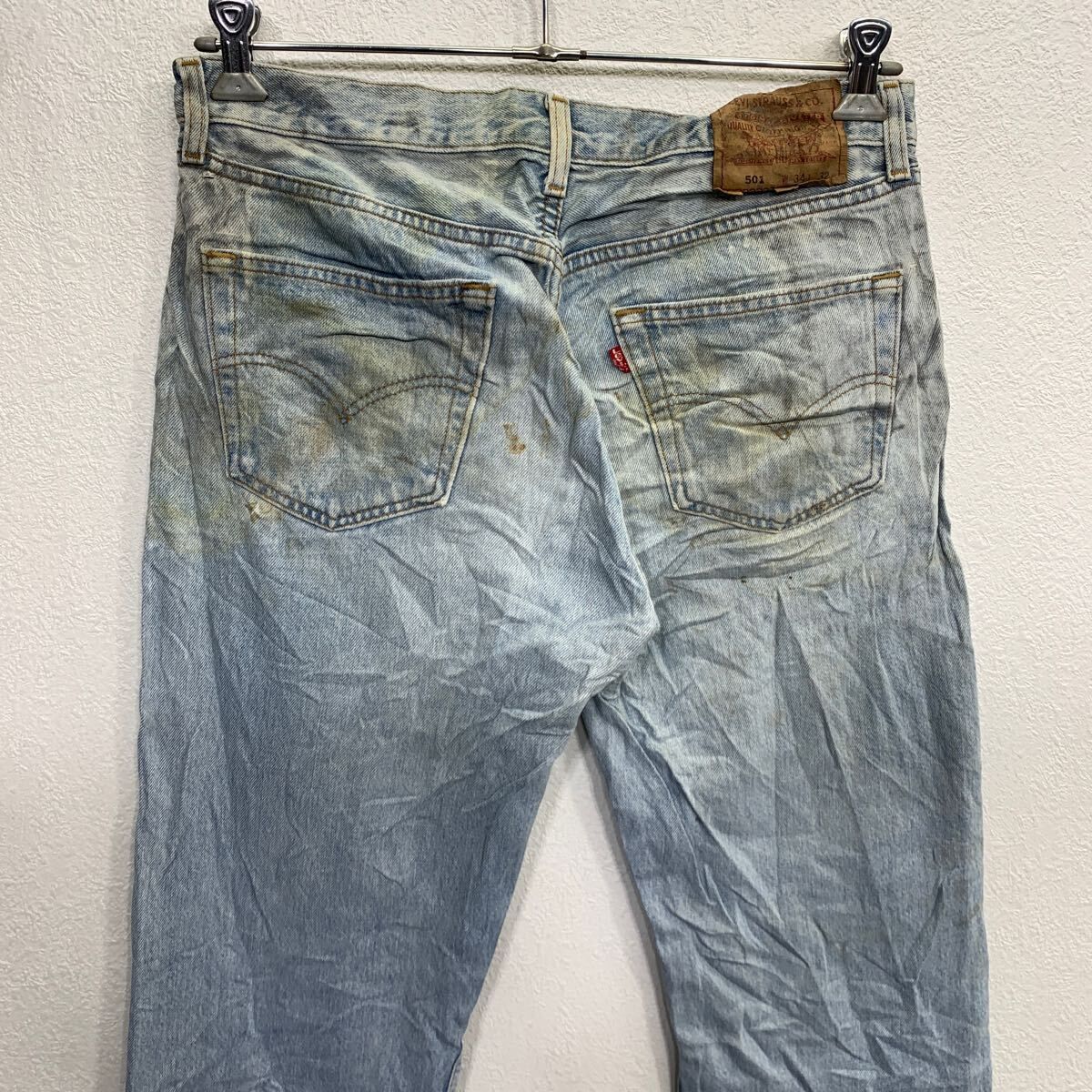 Levi's 501 デニムパンツ ライトブルー リーバイス ボタンフライ