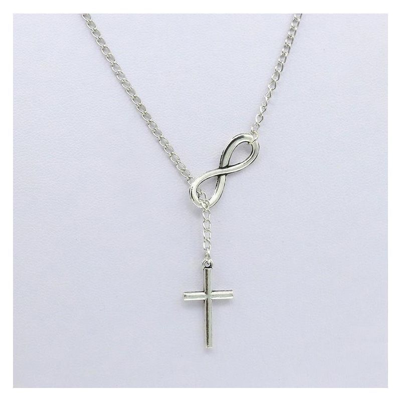 ネックレス レディース インフィニティ 無限 ペンダント ブルートパーズ K10 ゴールド ピンク 10k 無限 モチーフ インフィニティ ネックレス 18金 K18