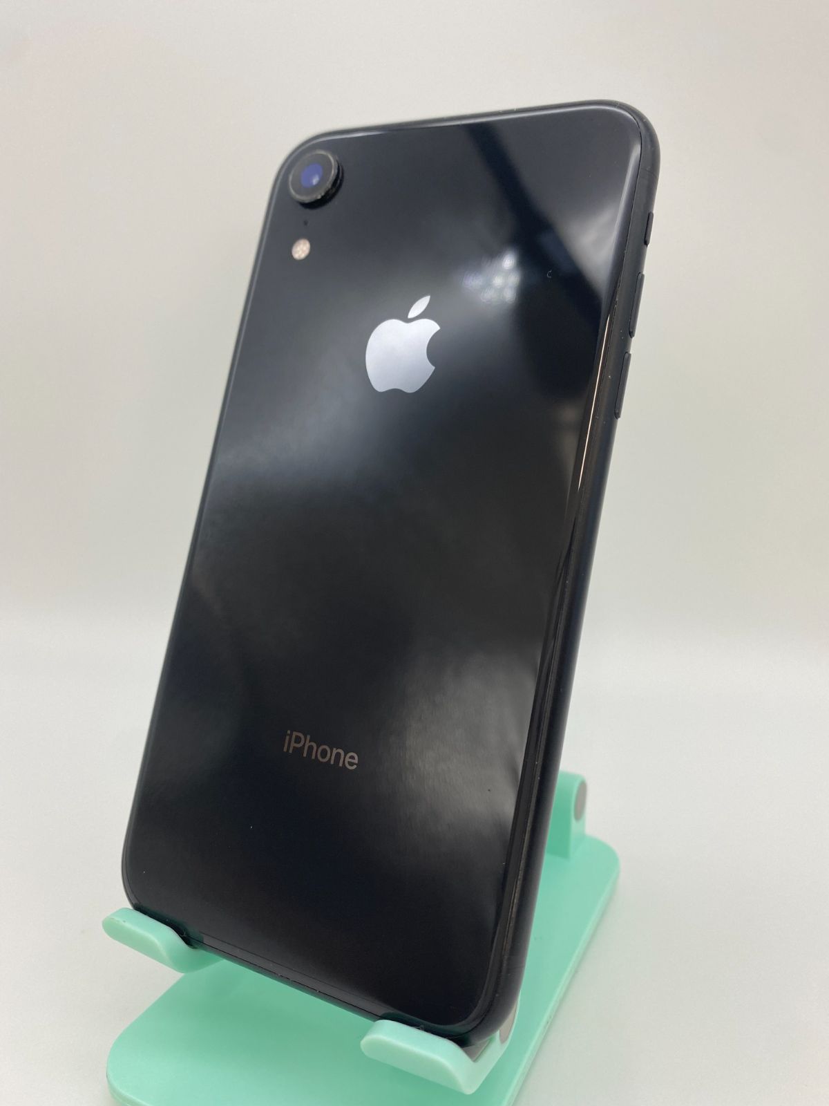 ☆FaceID不可☆iPhoneXR 128GB ブラック/新品バッテリー100