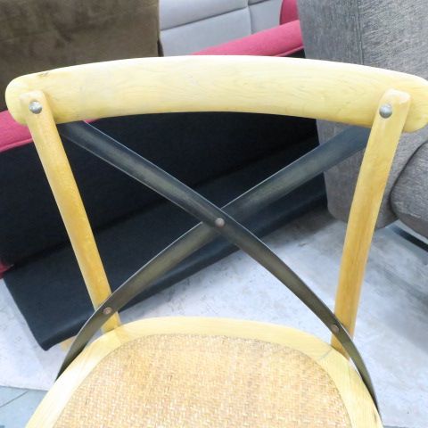 ② Knot antiques ノットアンティークス X-BACK CHAIR クロスバックチェア CRASH GATE クラッシュゲート 住宅展示場展示品