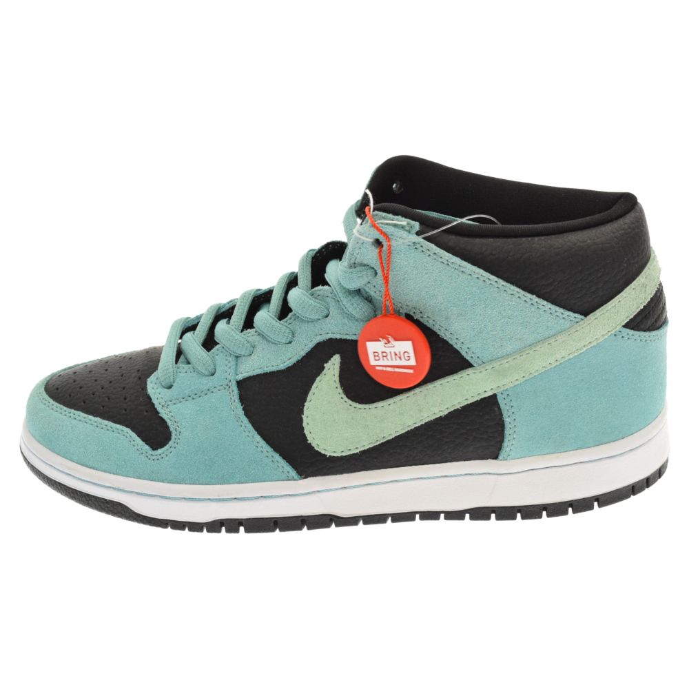 NIKE (ナイキ) DUNK MID PRO SB SEA CRYSTAL BLACK/MEDIUM MINT-SEA 