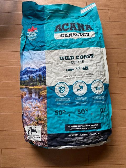 アカナ|クラシックワイルドコーストレシピ|ACANA CLASSIC全犬種全年齢用9.7KG|正規品 賞味期限2027年３月 数お安くご紹介この価格最後１点