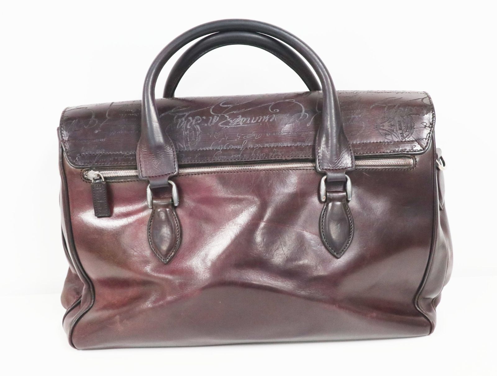 ベルルッティ エミーオ カリグラフィースクリットレザー ビジネスバッグ