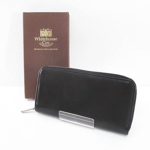 ホワイトハウスコックス White house Cox ラウンドファスナー 財布 長  