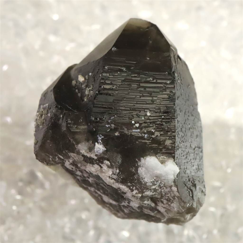 岐阜県中津川市蛭川産 黒水晶（モリオン）36mm 原石 カテドラル