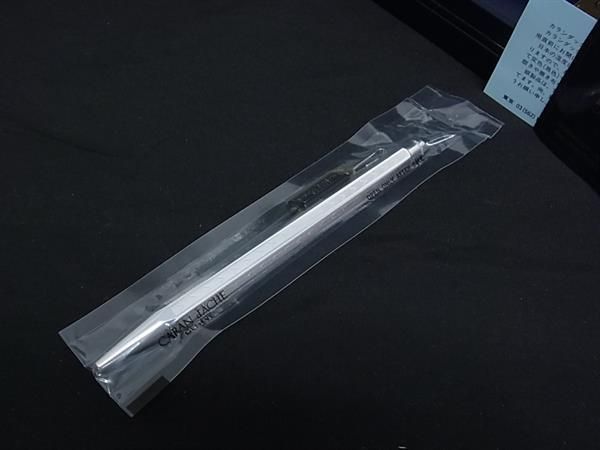 Caran d Ache カランダッシュ エクリドール シェブロン ノック式 ボールペン 筆記用具 シルバー系 FM8610