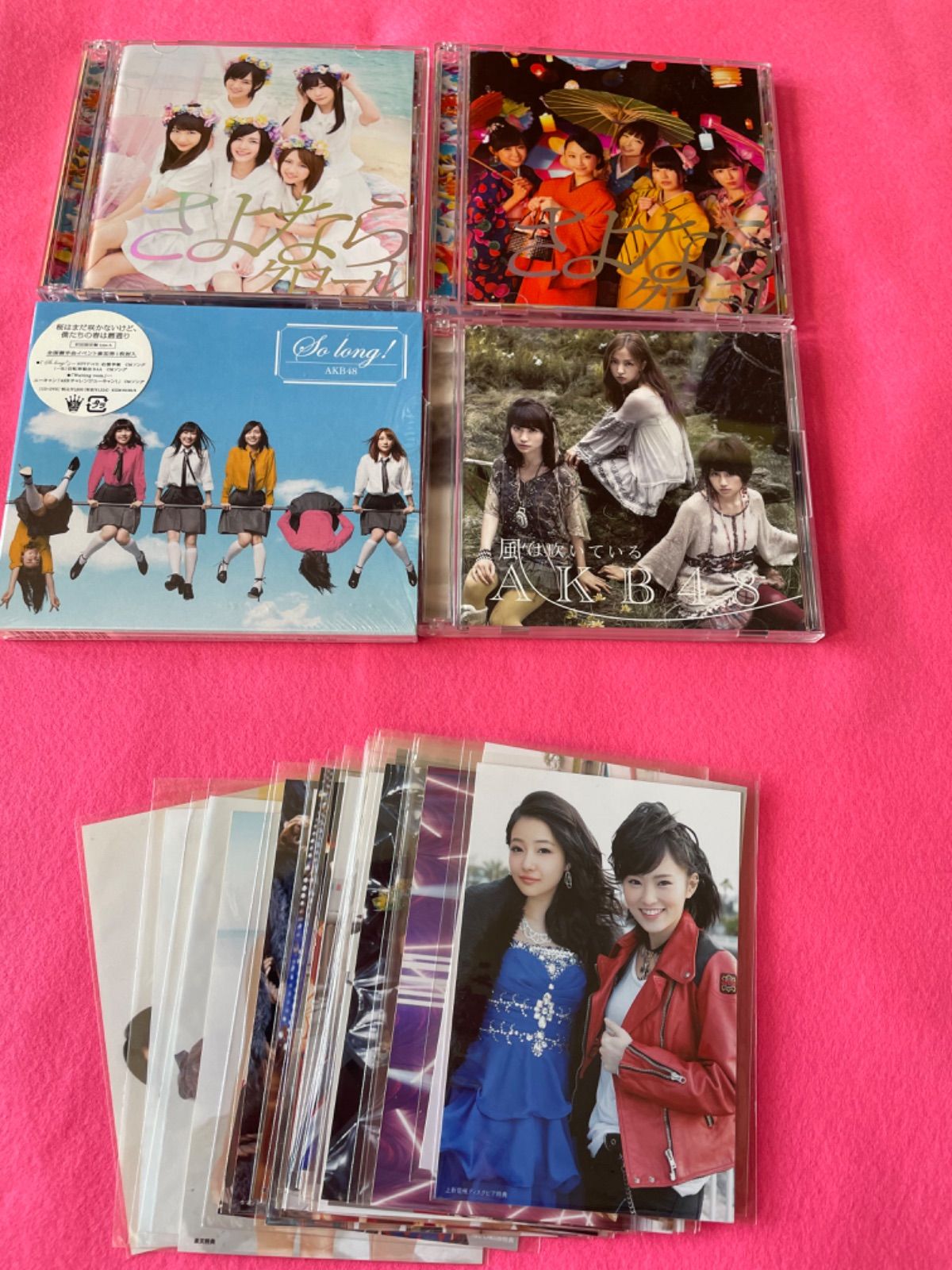 AKB48☆CD＋DVD 4枚セット＋店舗特典生写真 - メルカリShops