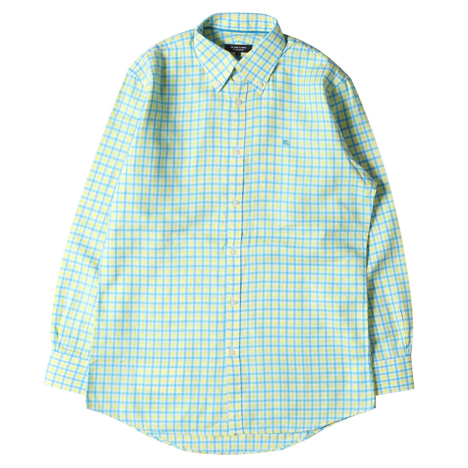 美品 BURBERRY BLACK LABEL バーバリー ブラックレーベル シャツ 