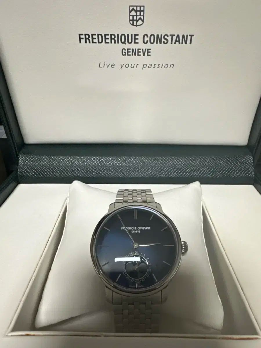 FREDERIQUECONSTANT フレデリックコンスタント メニュー講演 スリムライン ムーンフェイズ