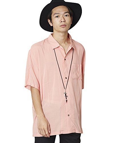 Size M_Color ピンク アンリラクシング Unrelaxing 開衿アロハシャツ レーヨンシャツ UR-459 M ピンク UR-459_PK01M001