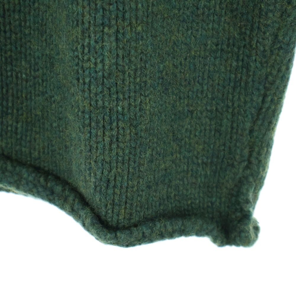 MASSES (マシス) MOCK NECK PO モックネック ニット セーター グリーン