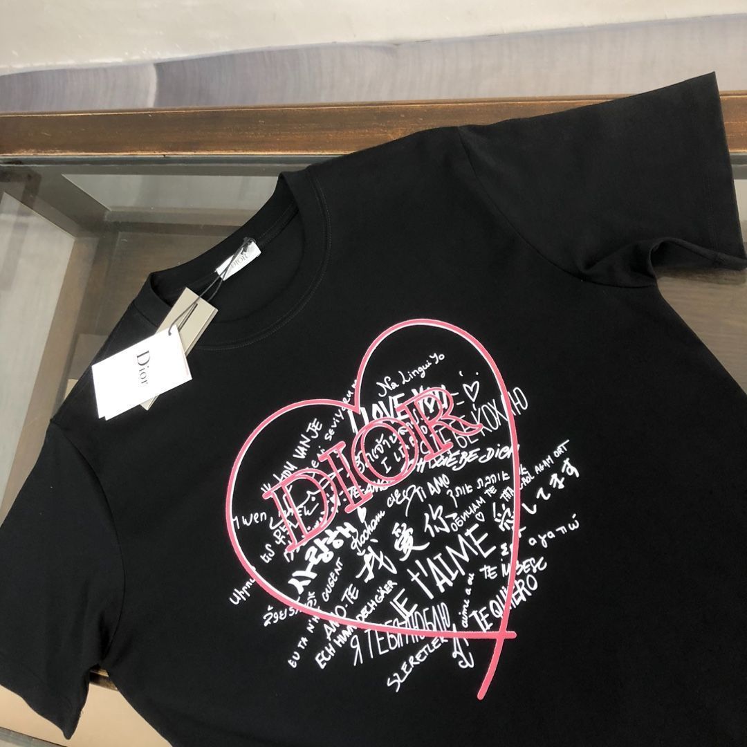 【ゆったりしたシルエットで着心地抜群♡】DIOR Tシャツ Dior Homme】ディオールオム『ロゴ刺繍 半袖Tシャツ sizeXS