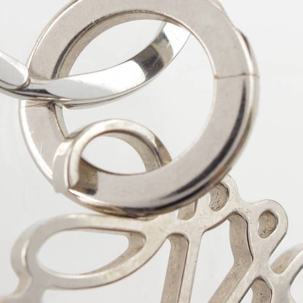 ロエベ LOEWE LOEWE ロエベ キーホルダー アナグラム シルバー バッグ