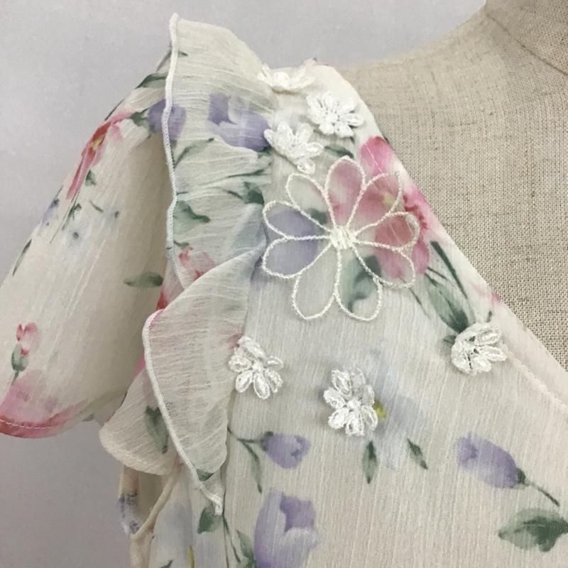 ウィルセレクション Samantha Tiara コラボ 花柄スカート