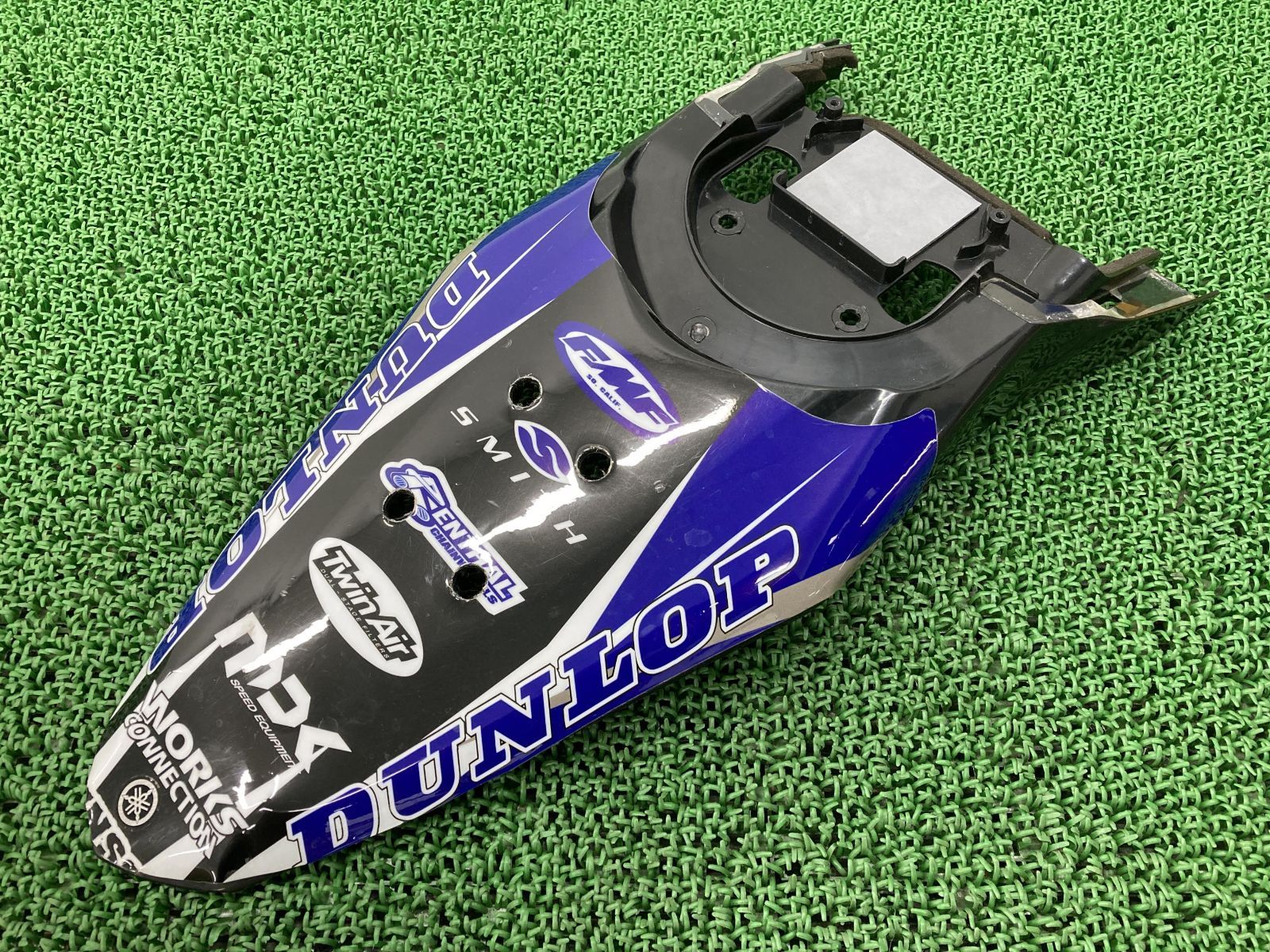 WR250R WR250X リアフェンダー 黒 3D7 ヤマハ 純正 中古 バイク 部品 DG15J ペイント素材に 品薄 希少品 車検 Genuine