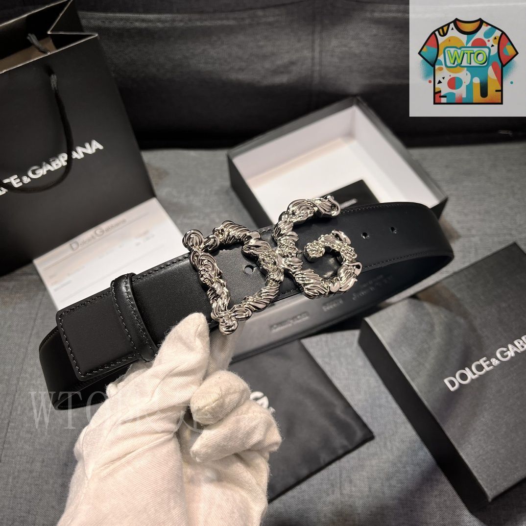 今日WTO】Dolce&Gabbana DG レザーベルト-1-DG84 - メルカリ