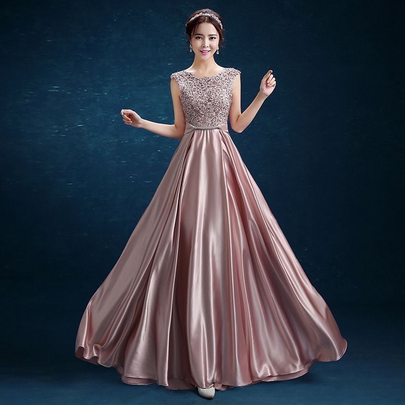 Aラインドレス ドレス ロングドレス カクテルドレス 演奏会ドレス フォーマル 結婚式 イブニングドレス 二次会 パーティードレス 発表会 コンサート 大人