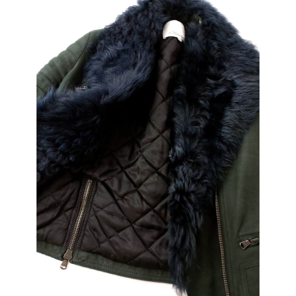 3.1 phillipLim  レザージャケット　ブラック 3.1 Phillip Lim 3.1フィリップリム ライダースジャケット 2