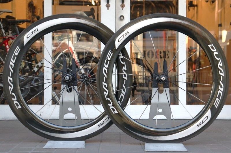 シマノ デュラエース C75 DURA ACE チューブラー カーボンホイール シマノ SHIMANO デュラエース DURA-ACE WH-9000-C75-TU カーボン