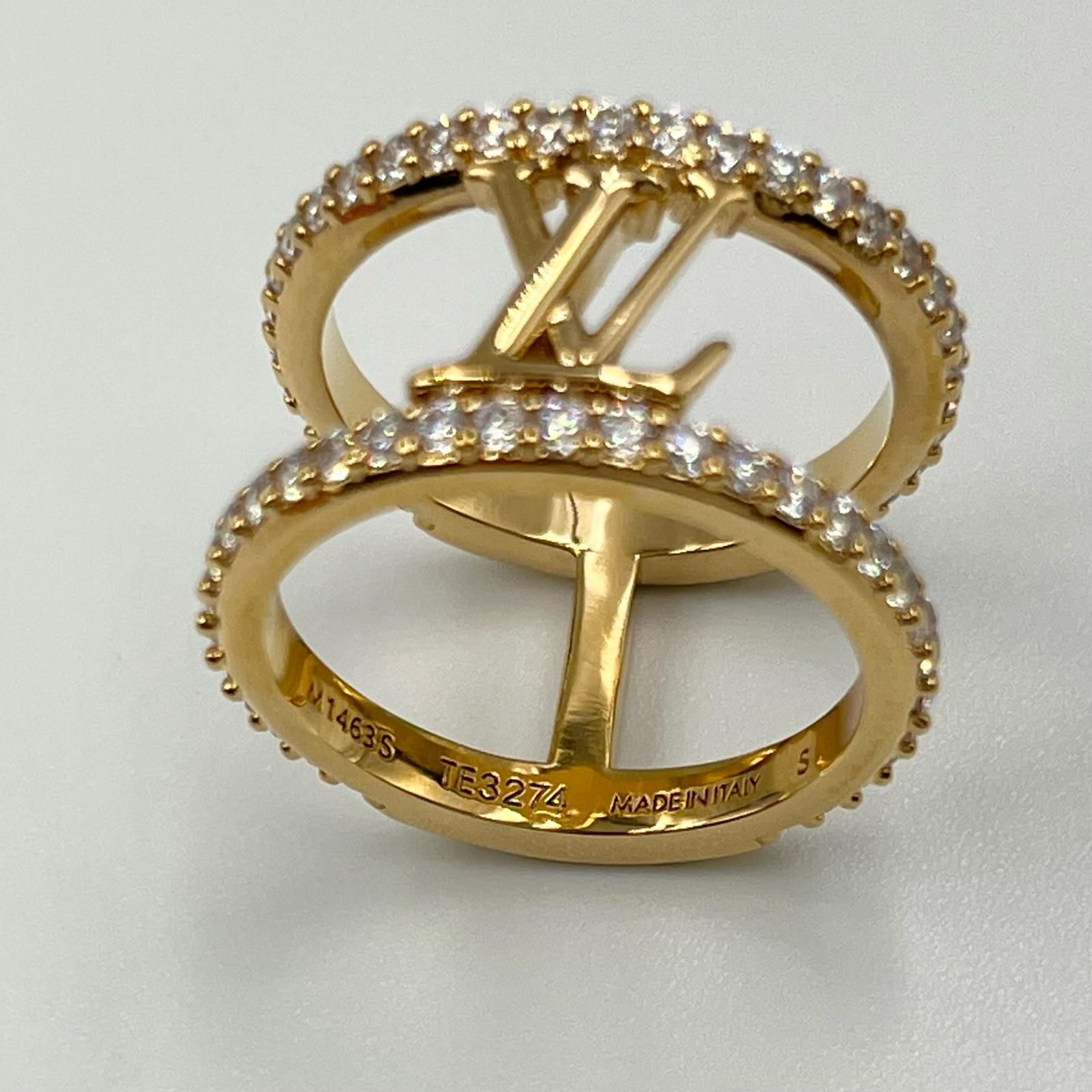 LOUIS VUITTON/ルイヴィトン M1463S リング 指輪 S LOUIS VUITTON ルイヴィトン リング 指輪 リング・LV アイ