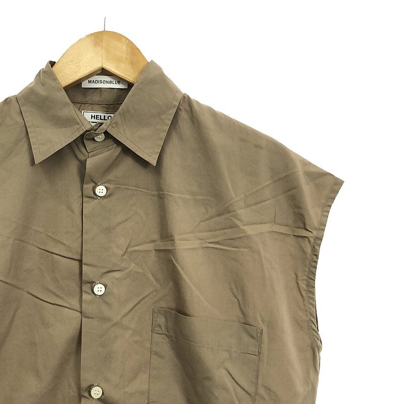 MADISON BLUE / マディソンブルー | SLEEVELESS J.BRADLEY SHIRT