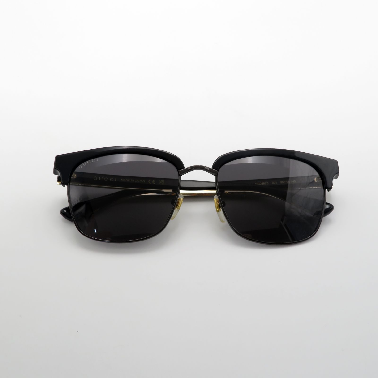 GUCCI グッチ サングラス GG0382S ブラック 黒 メンズ gucci