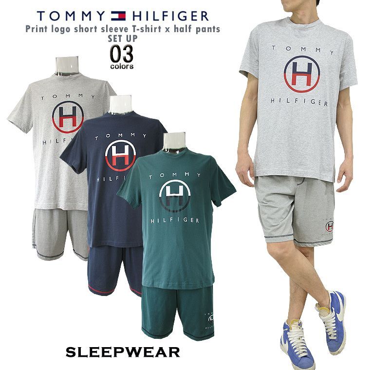 TOMMY HILFIGERトミーヒルフィガー セットアップ NAVY ネイビー