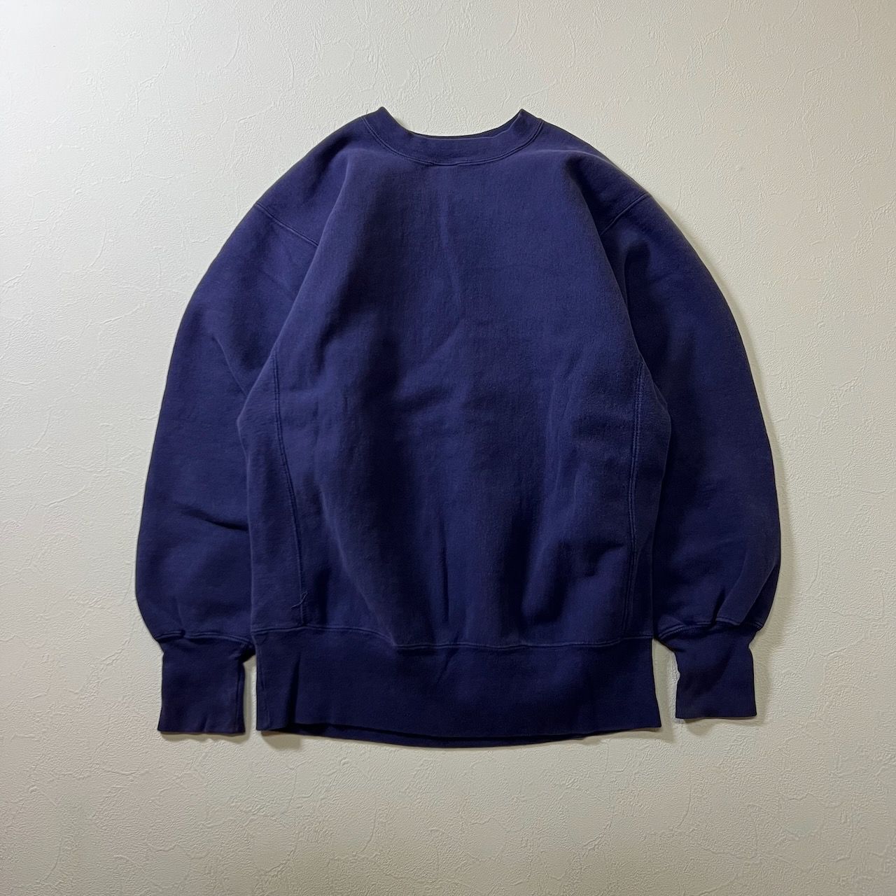 90s USA champion REVERSE WEAVE 目有り 無地 スウェット トレーナー 
